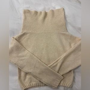 Silence + noise off the shoulder top